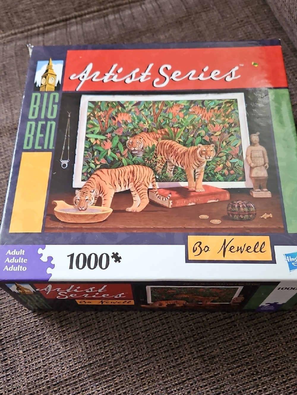 Hasbro Artist Series Bo Newell Puzzle Jigsaw 1000 Pieces